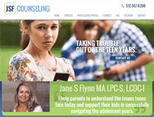 Tablet Screenshot of jsfcounseling.com